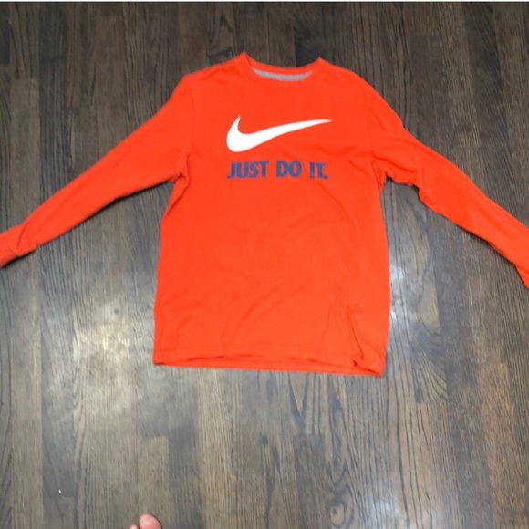 Nike Other - Nike Boys L “Just Do It” Long Sleeve